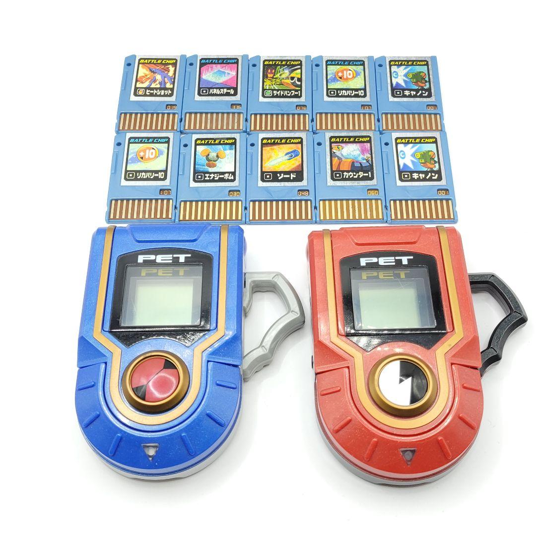 ロックマンエグゼ アドバンスドペット 2種 バトルチップ 10種 - メルカリ