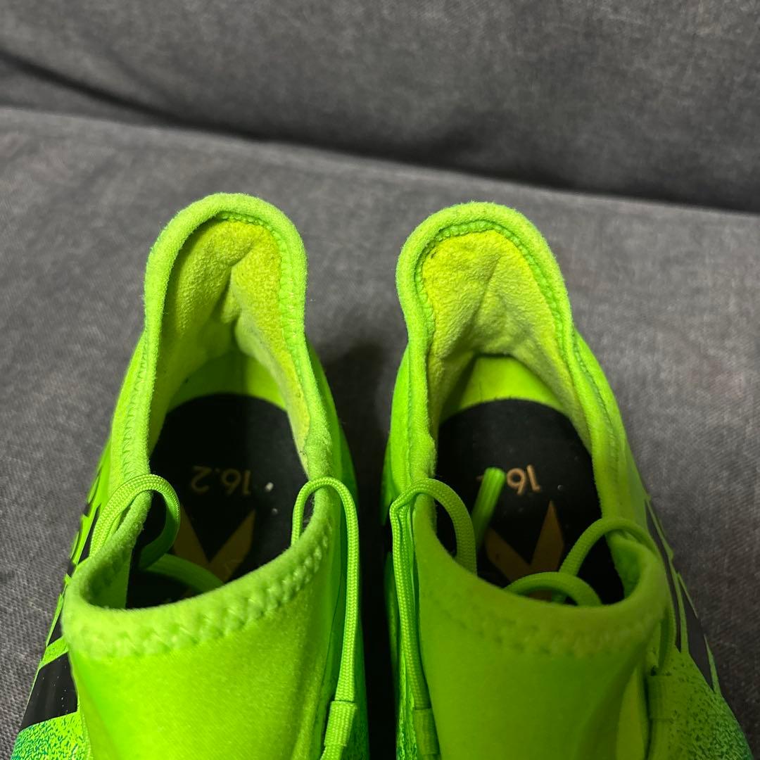 adidas サッカーシューズ グリーン 26.5cm
