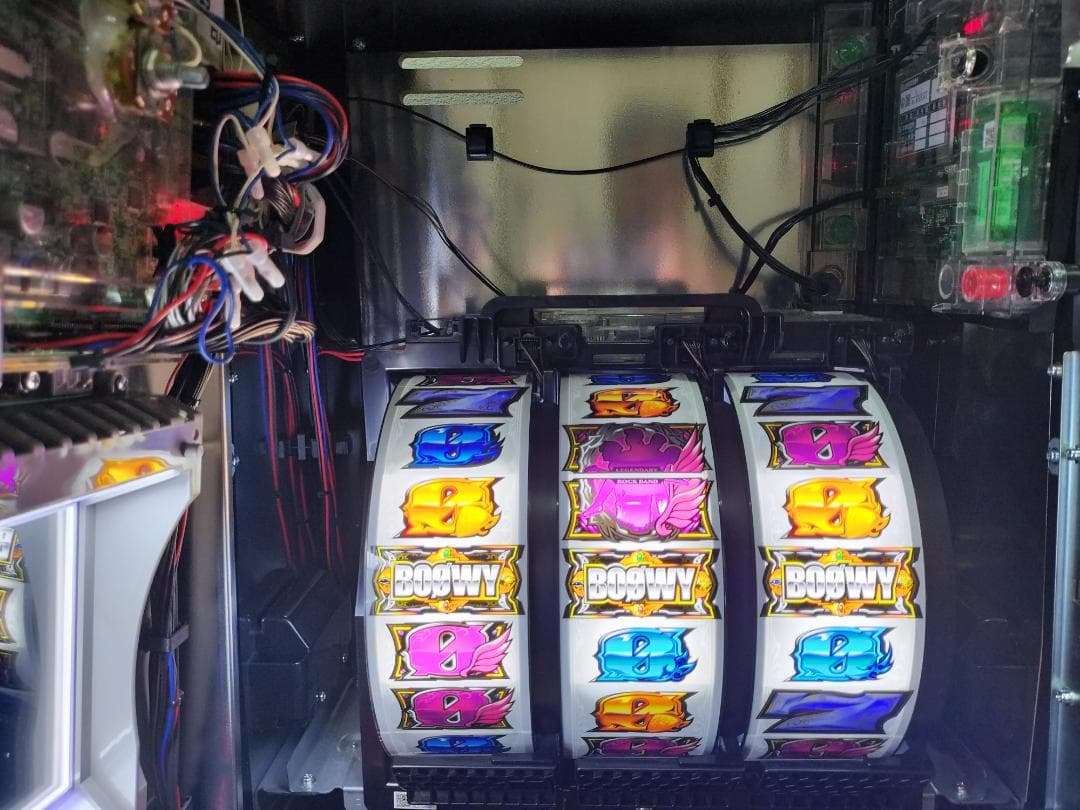 パチスロ実機】ディ・ライト☆パチスロ BOØWY【コイン不要機付