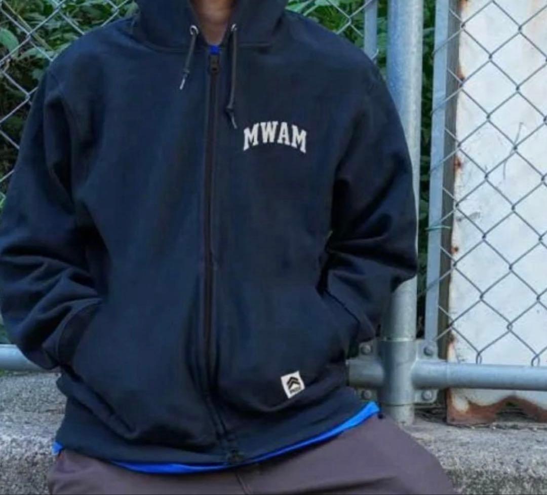 【新品】マンウィズ MWAM PNCK×MWAM フーディー(パーカー) Ｍ