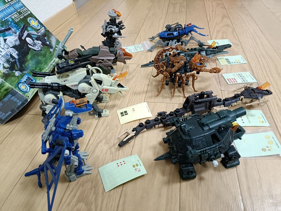 旧ゾイド　復刻版　ゼンマイ式　9体セット ヘリック共和国