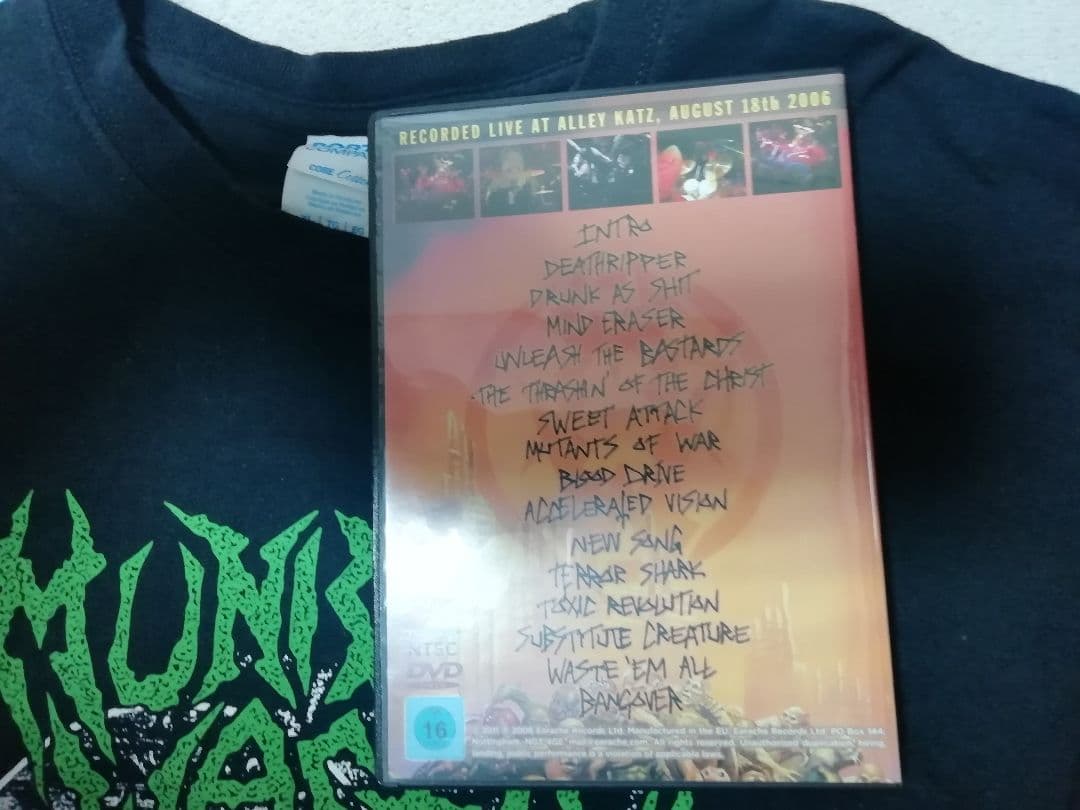 municipal waste 長袖&DVDクロスオーバー スラッシュ