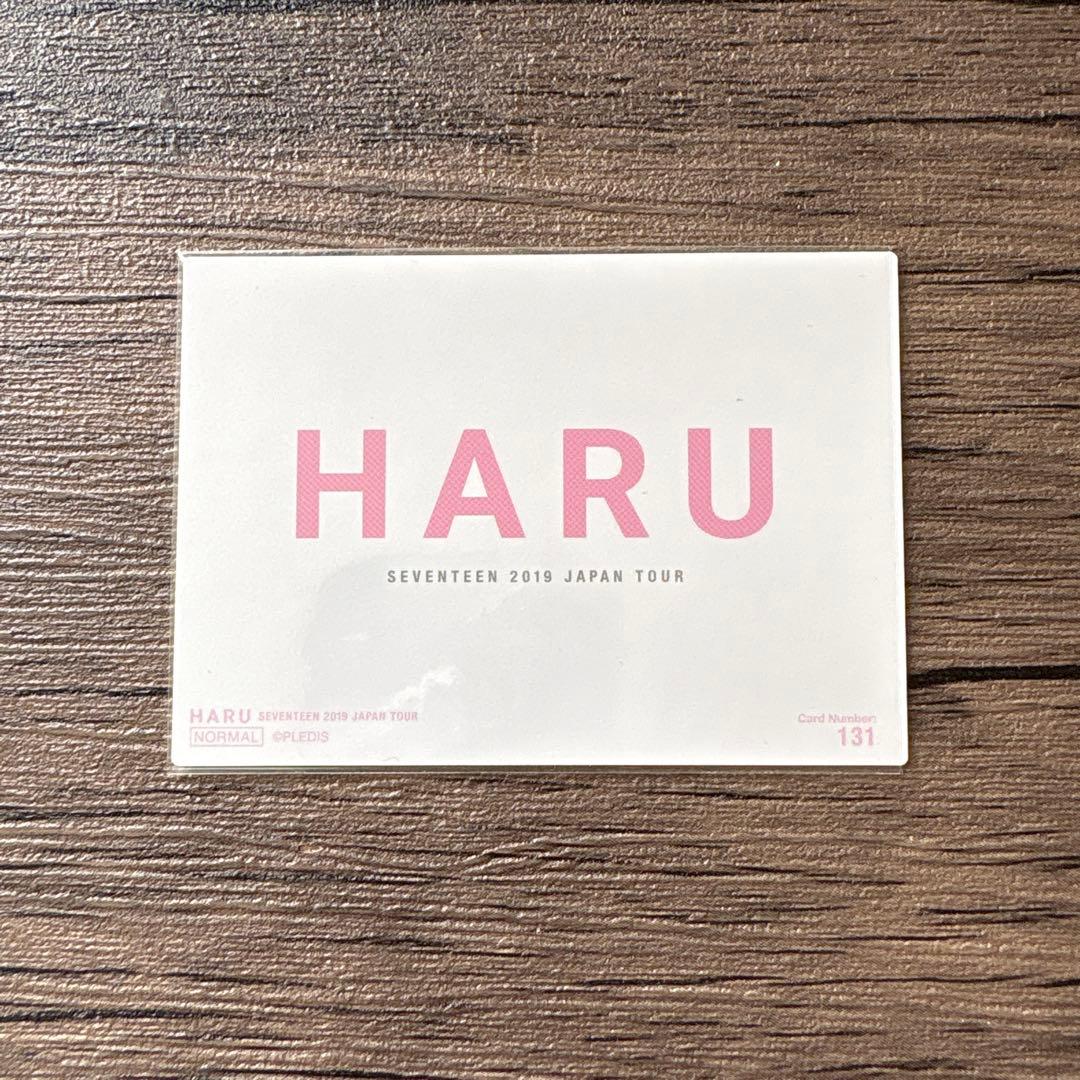 SEVENTEEN HARU トレカファイル 限定トレカ No.131 - メルカリ