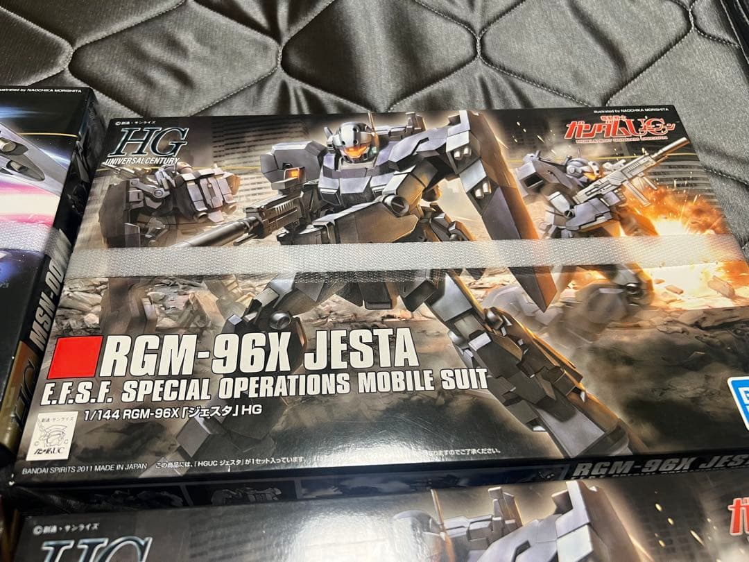 ガンダムUC（ユニコーン）シリーズ1/144スケールガンプラ7機のまとめ売り