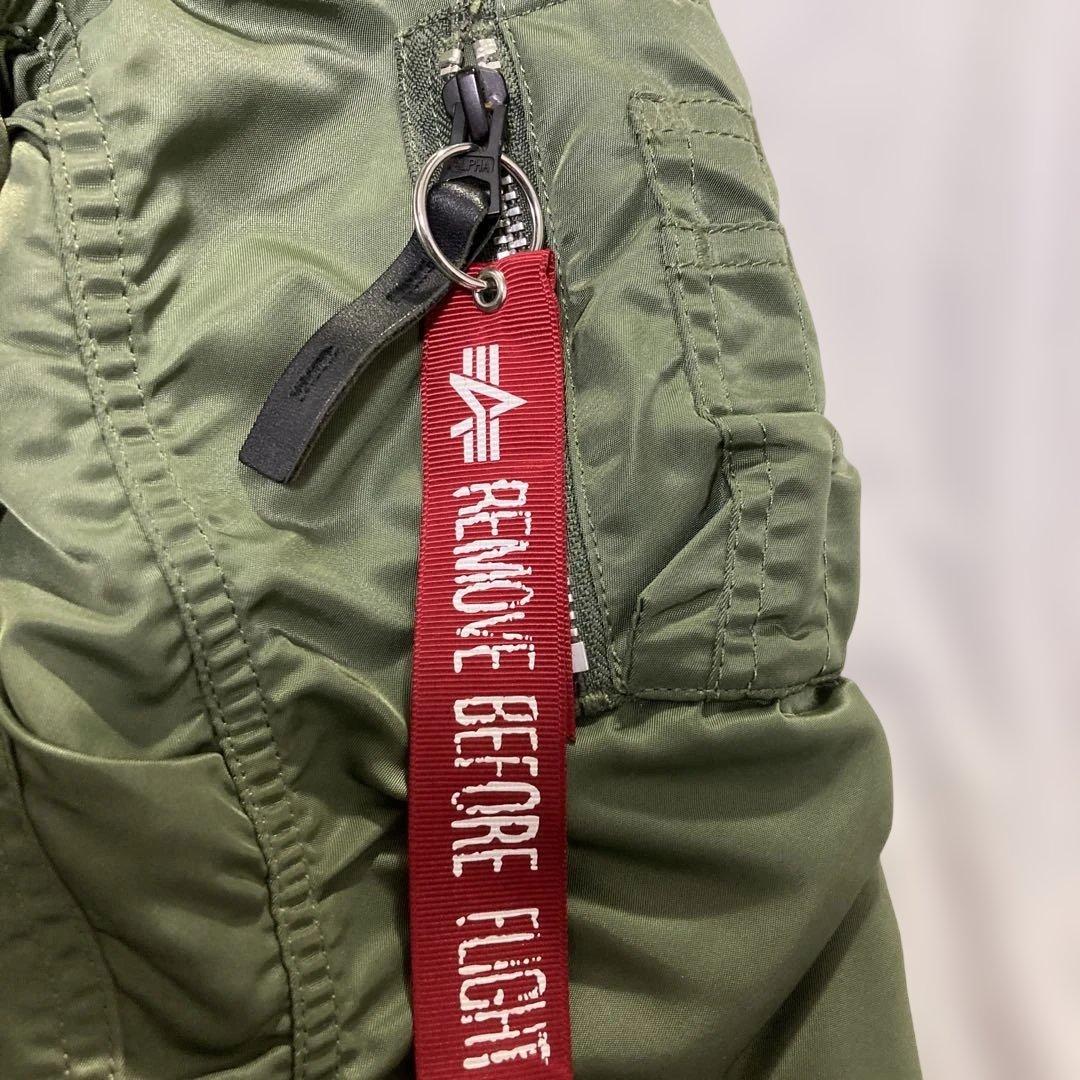美品】アルファインダストリーズ セージグリーン N3B フライト