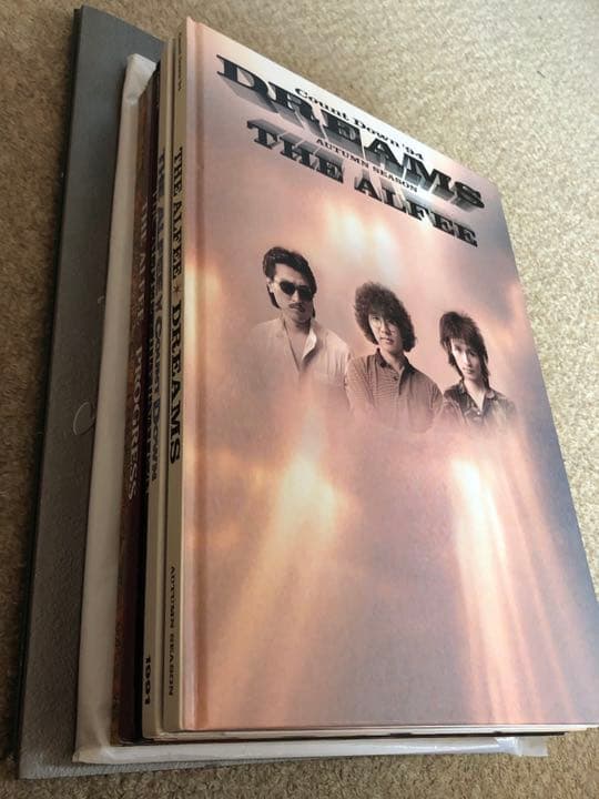 【レア】THE ALFEE パンフレット一式 80-90年代