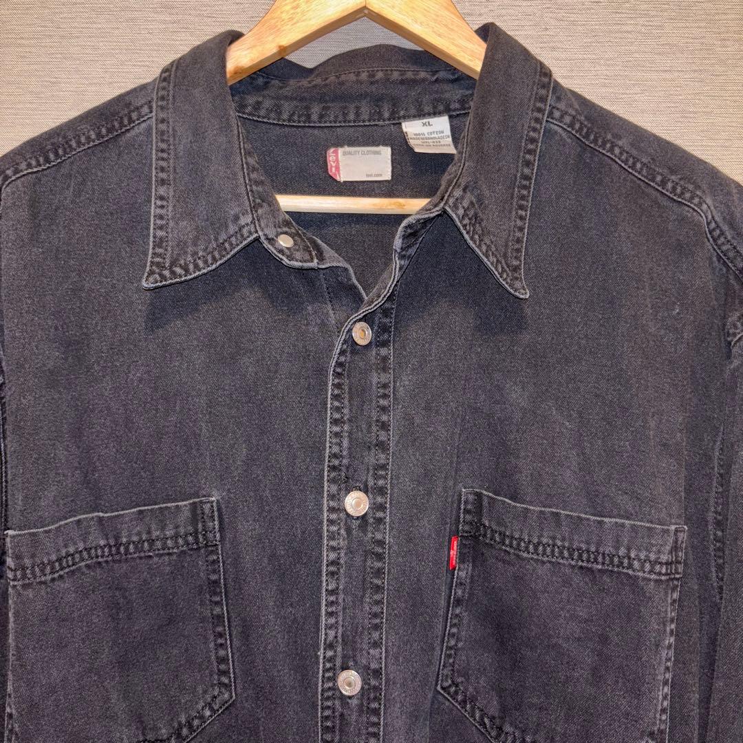 か*ん様 90s リーバイス Levi's ブラックデニム フェード ハルキの古