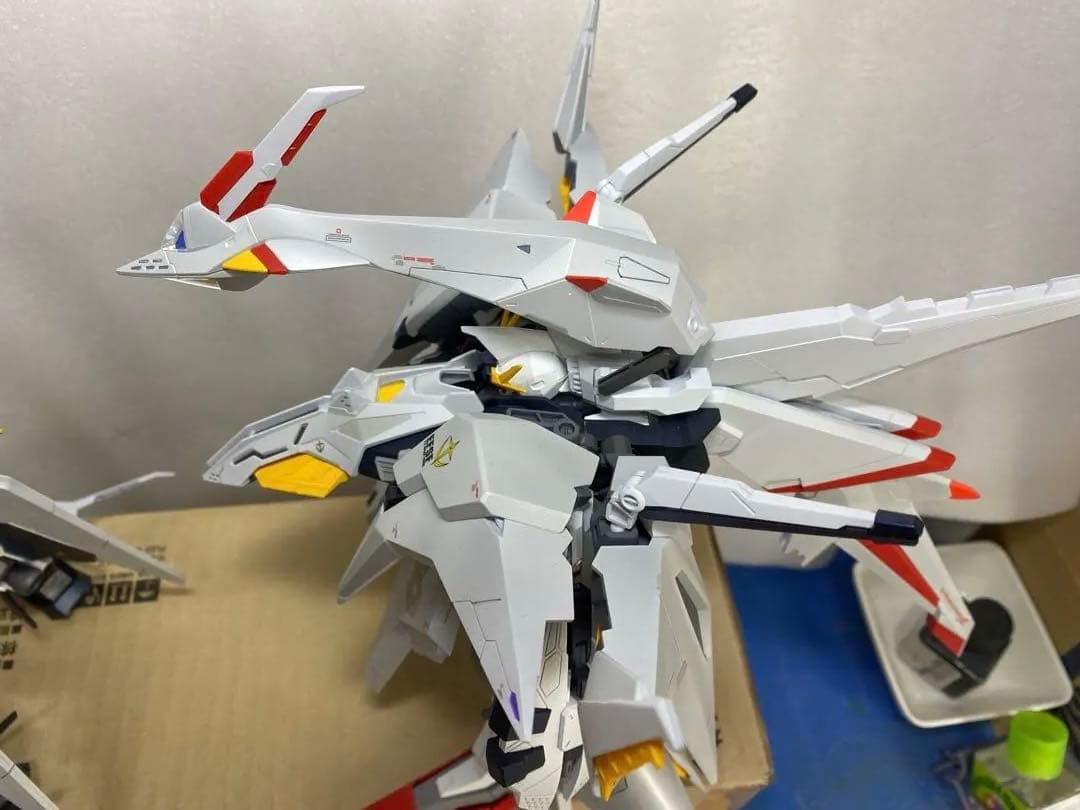 へ*ろ様 HG XI ガンダム、ペーネロペー 2体セット　全塗装　閃光のハサウェ