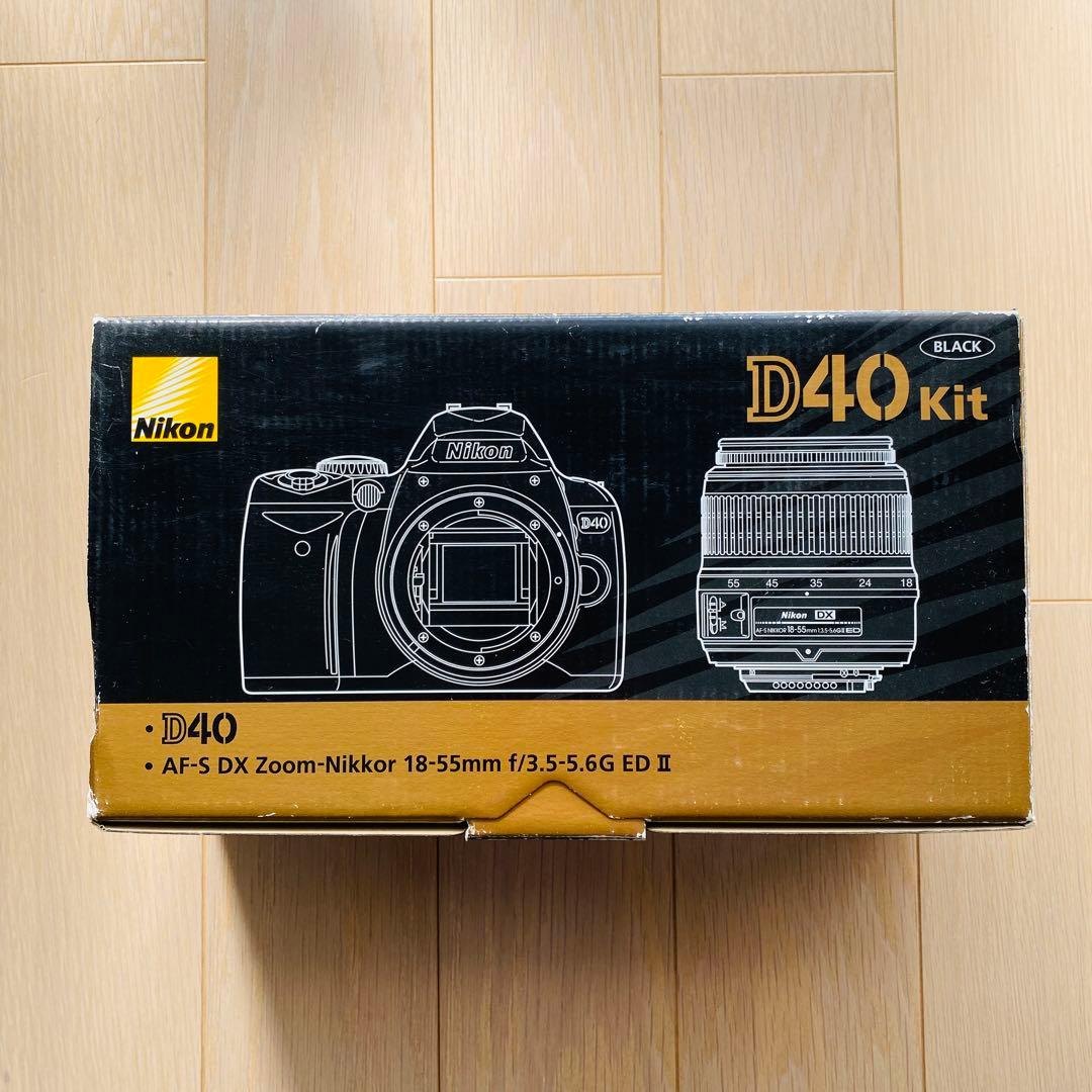 ◇NIKON D40◇伝説の小型軽量 希少名器◇高倍率18-135㎜レンズセット