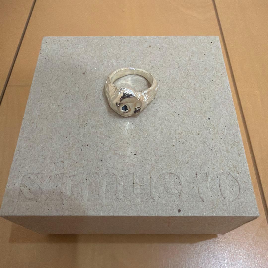 アクセサリー simuero marea ring blue MAREA BLUE - Handmade gold plated ring | Simuero