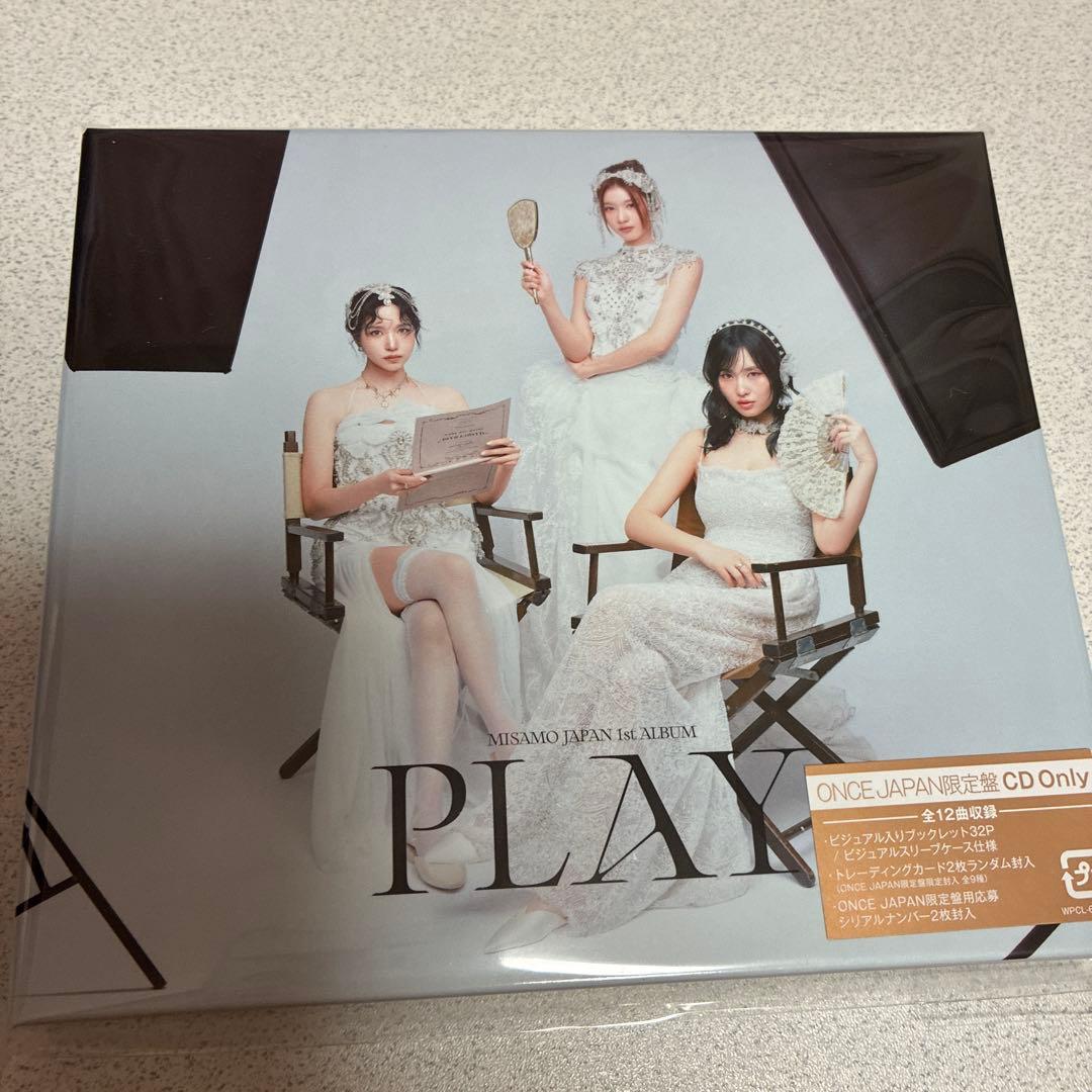 MISAMO PLAY CD ONCE JAPAN限定盤 ワンジャパ盤 ミサモ - メルカリ