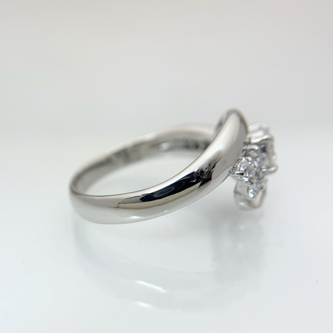 新品 Fカラー ダイヤモンド リング 0.269ct Pt900