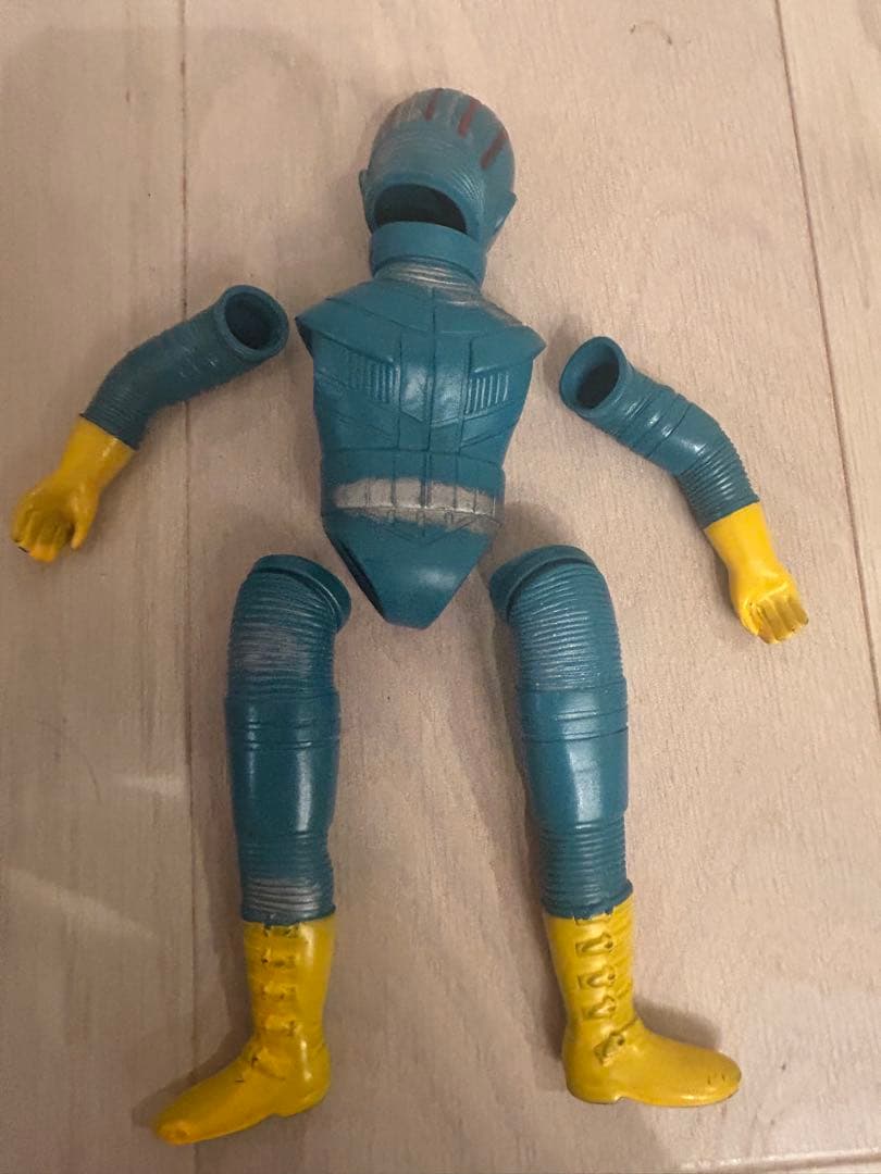 当時物　ロボット刑事　ソフビ　約20cm 検）マルサン ブルマァク　旧バンダイ