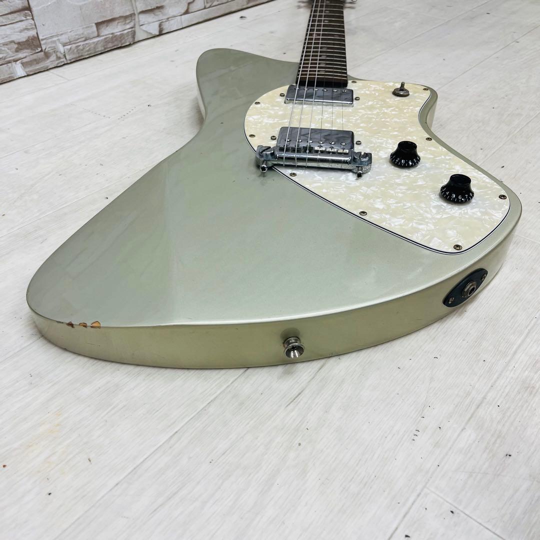 Burny バーニー エレキギター シャチ H-45 シルバー - メルカリ