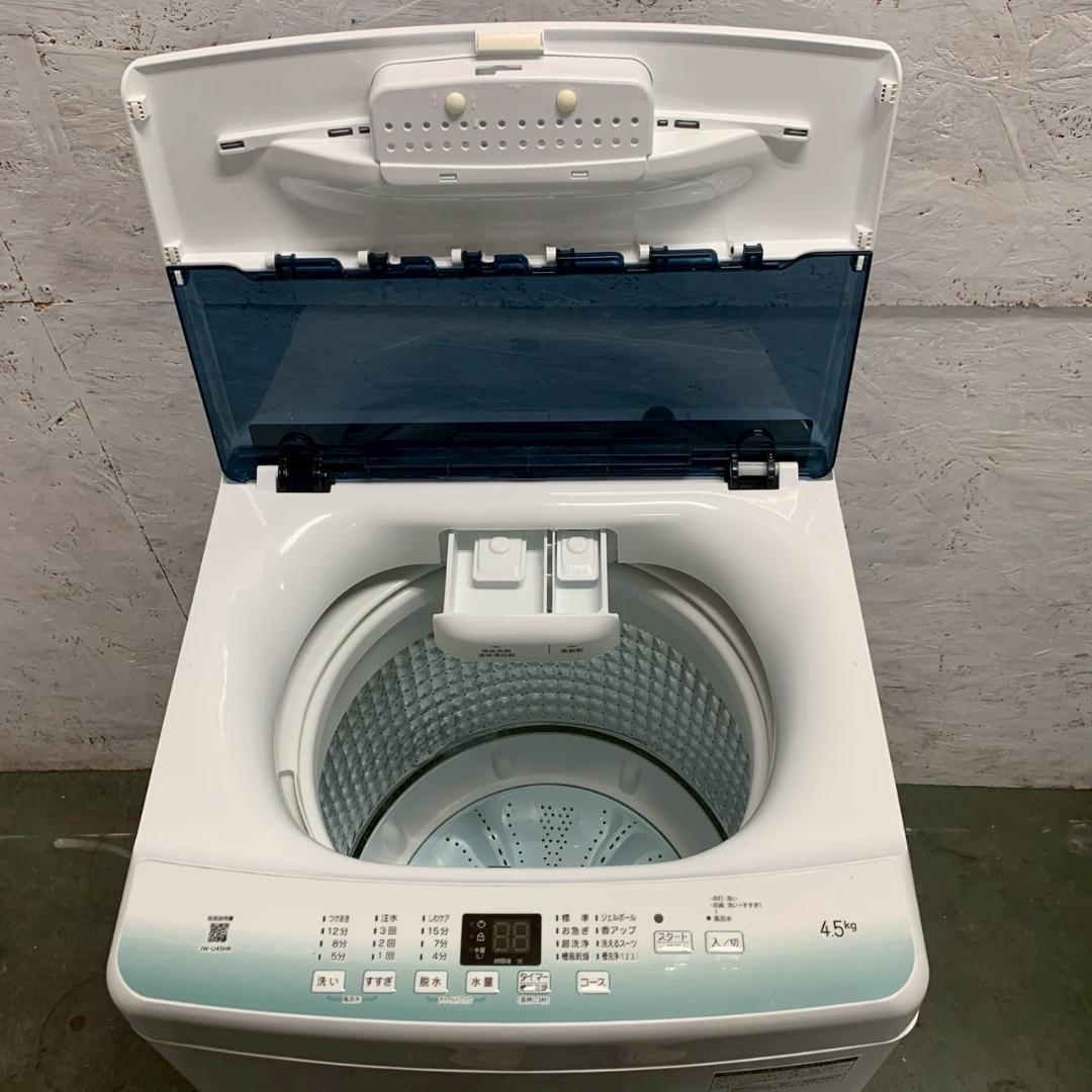 ハイアール 4.5kg 縦型洗濯機 2022年製 JW-U45HK Y2195