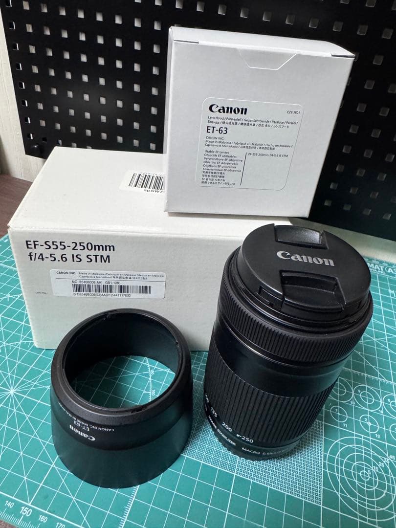 55-250 is stm キャノン canon フード付き Amazon.com : Canon EF-S 55-250mm F4-5.6 is STM Lens for Canon SLR