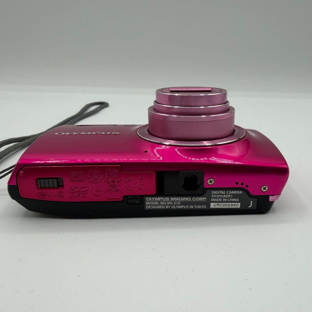 OLYMPUS オリンパス VH-510 コンデジ レトロ ピンク デジカメ - メルカリ