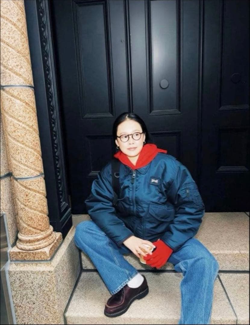 80sSchott CWU-RジャケットMA-1フライトジャケット 希少80sSchottCWU-RジャケットMA-1フライトジャケット田中シェン着