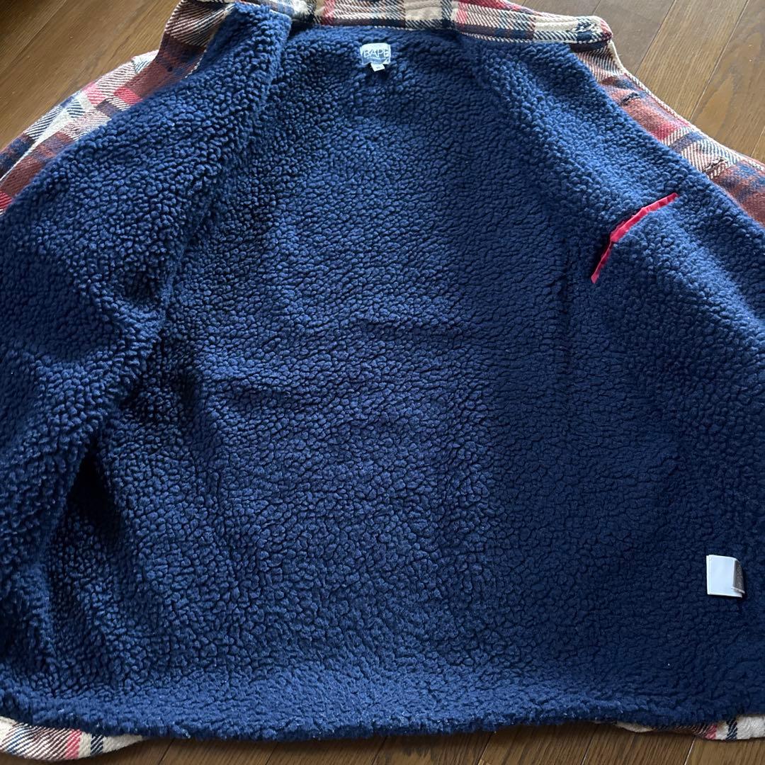 初期BAPE CHECK CPO JACKETラブジェネ キムタク着用 木村拓哉 - メルカリ