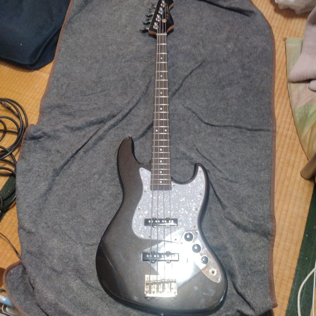 Laid Back ジャズベースタイプ マッチングヘッド LJB-3HZ LaidBack LJB-3HZ Gun Metal Black エレキベース ジャズべースタイプ