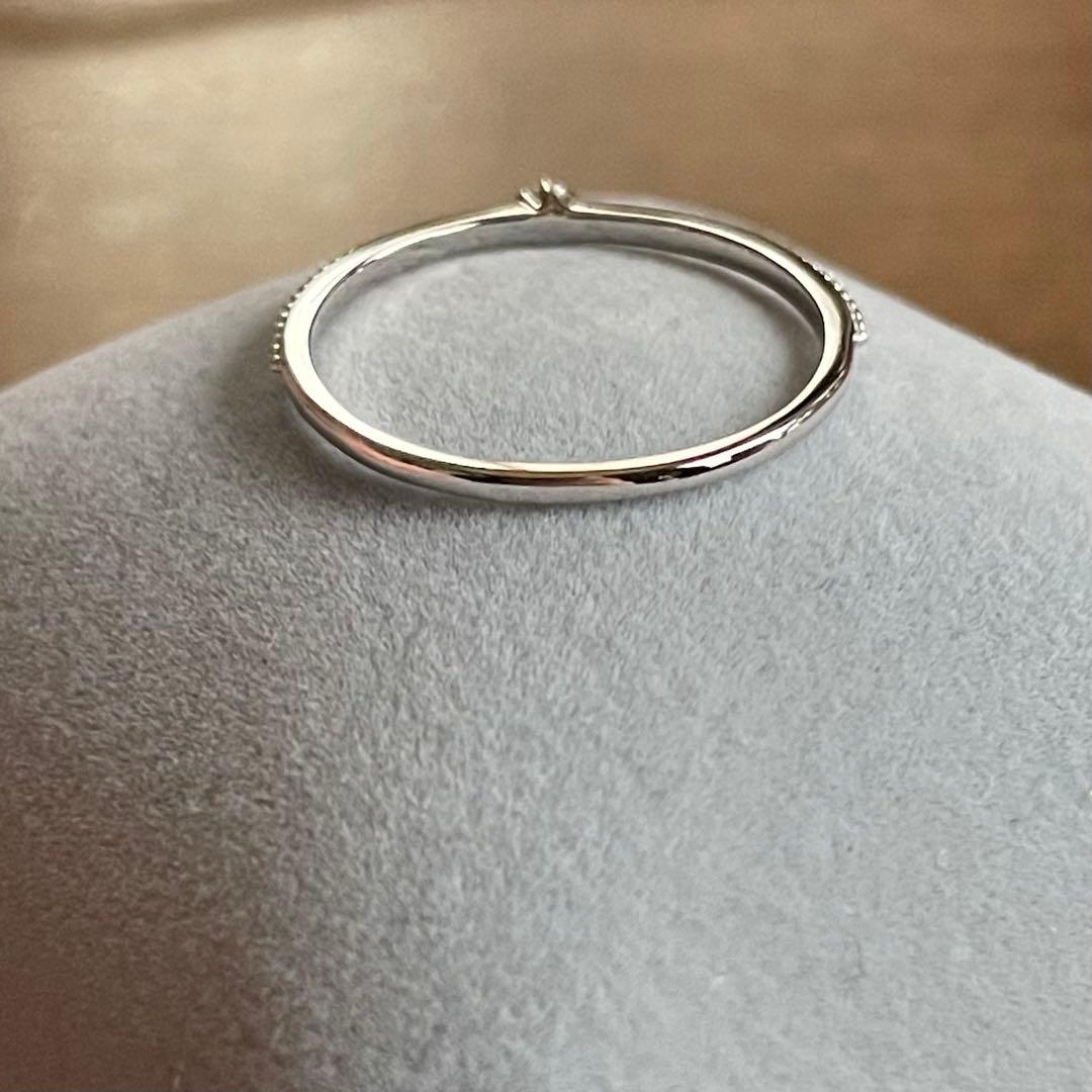 K10 WG ダイヤモンド 0.02ct 指輪 12号