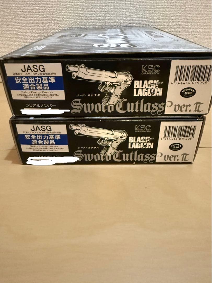 極美品未使用品)KSC ブラックラグーン ソードカトラス - メルカリ