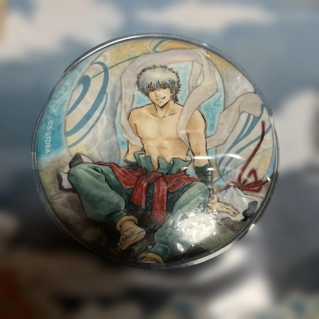 銀魂 風神雷神 銀時 & 土方 缶バッジ