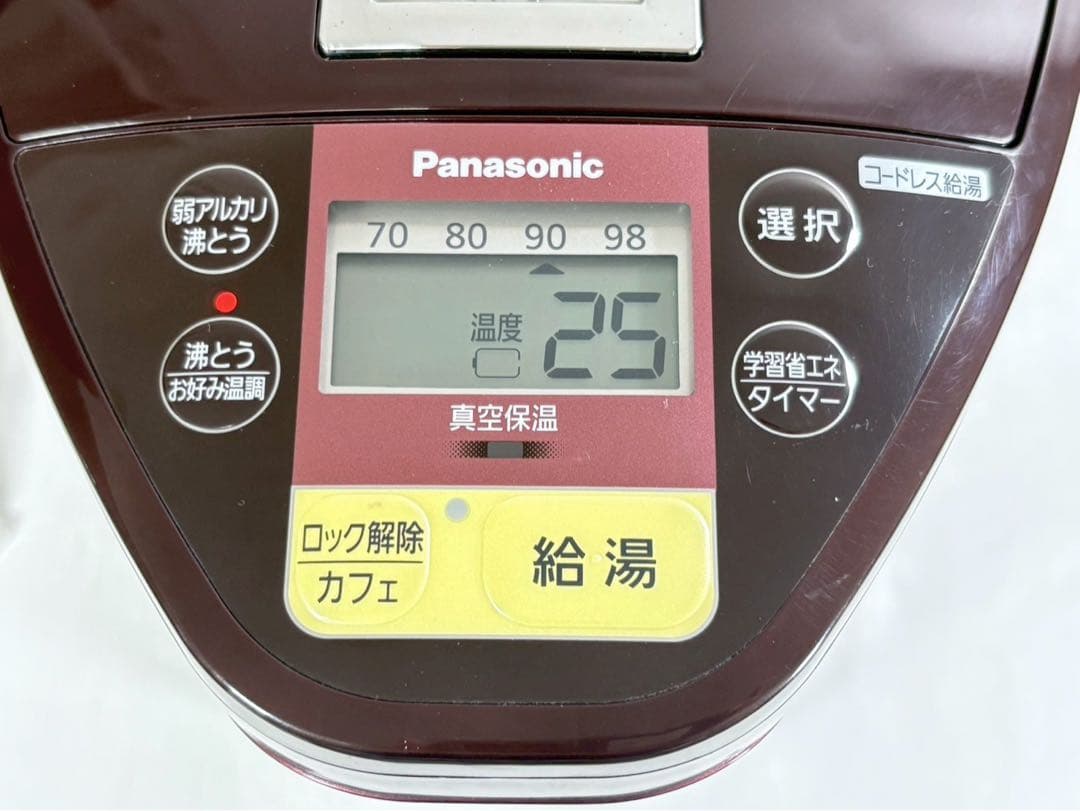 展示品 パナソニック NCSU404T 4.0L 電気ポット コードレス