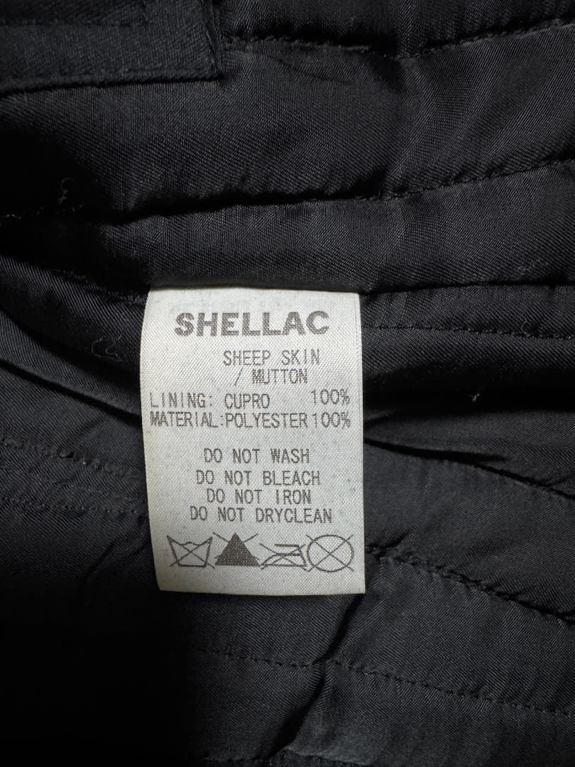 SHELLAC レザーダウン 44 シープスキン/ムートン