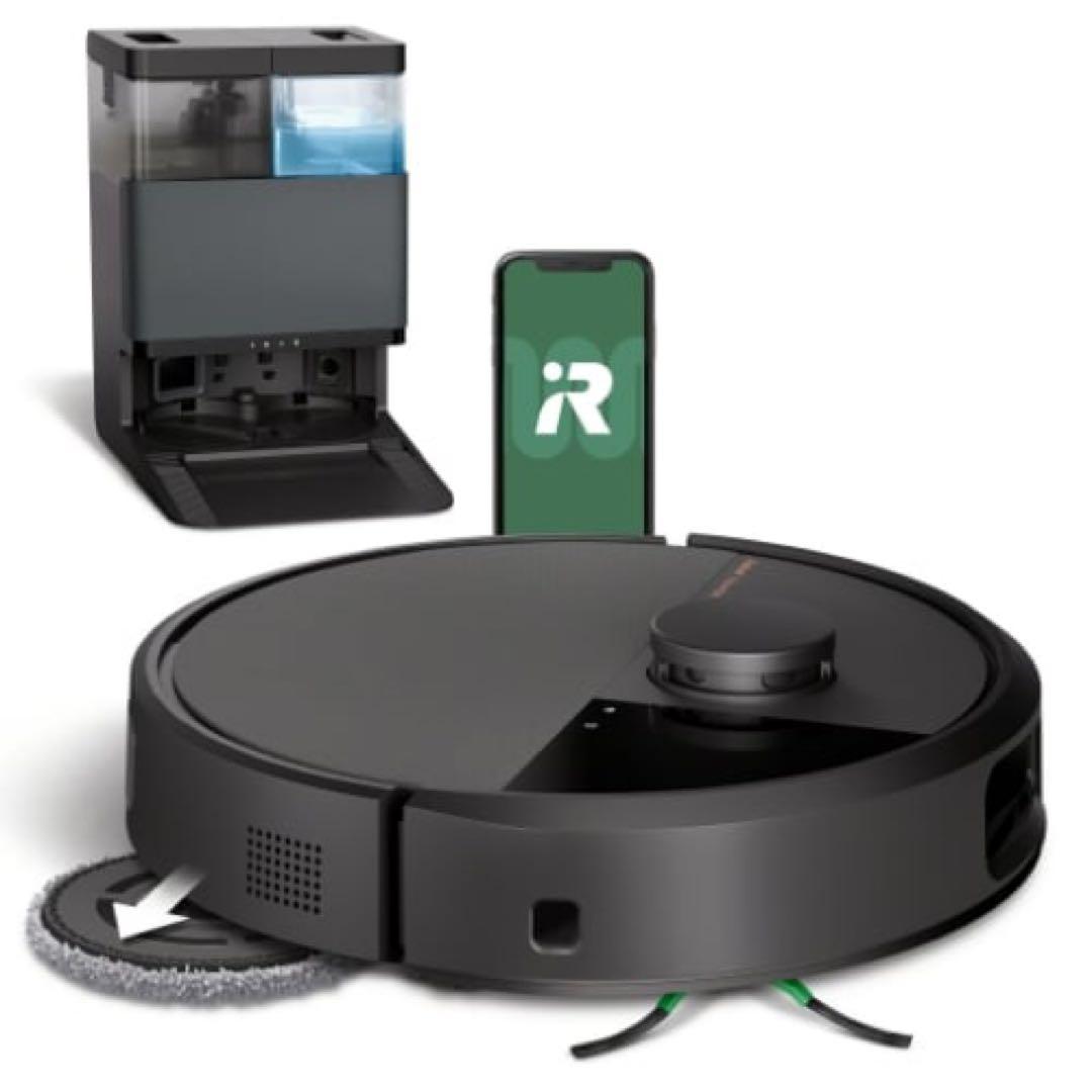 【新品未使用】RoombaPlus 505 Comboロボット+AutoWash Roomba® Plus 505 Combo robot + AutoWash™ dock​ | WHITE