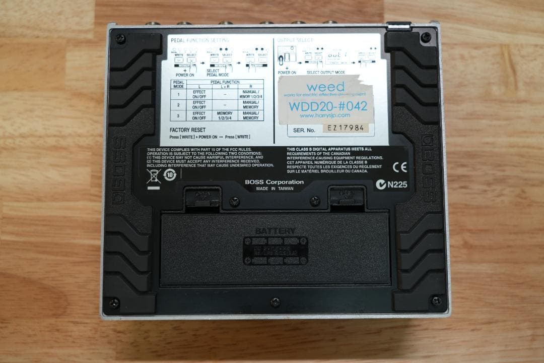 ギター BOSS DD-20 Giga Delay weed custom