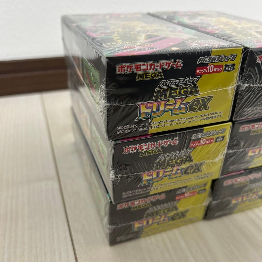 ポケモンカード　MEGAドリームex シュリンク付き　6BOX ワンオーナー品
