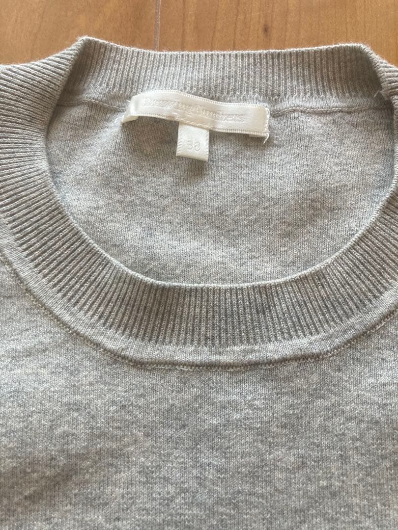 Drawing Numbers 2025SS コットン袖パフニットプルオーバー