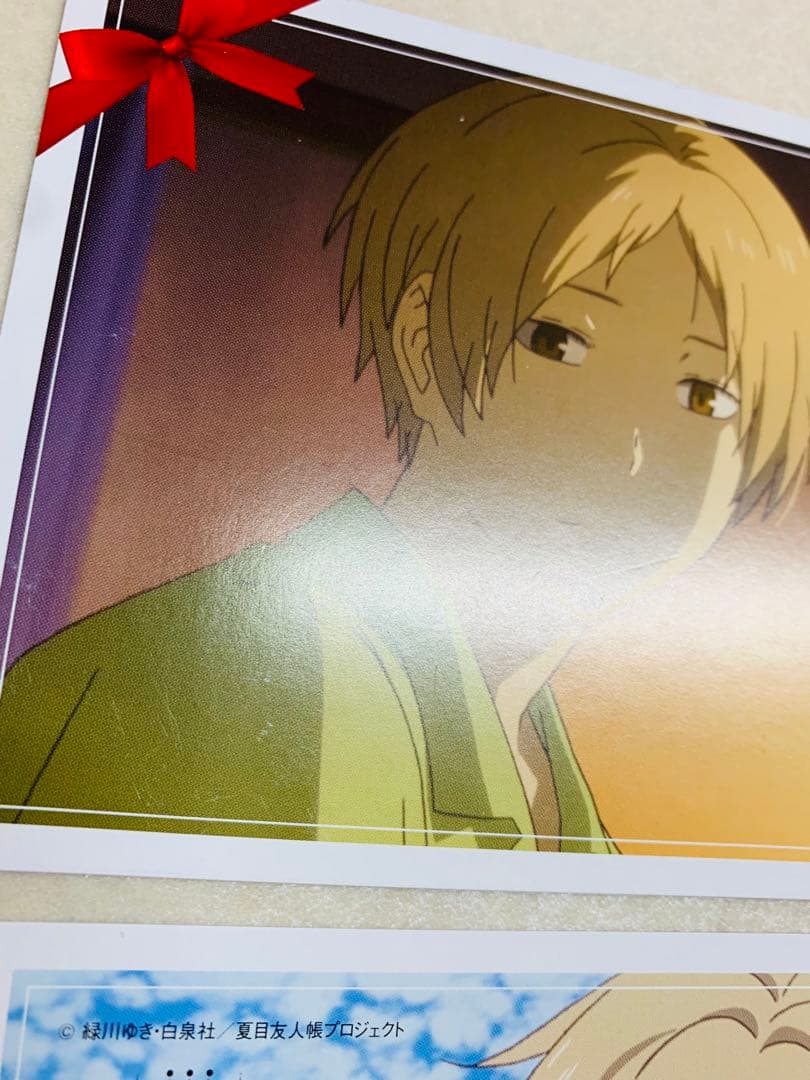 夏目貴志　夏目友人帳 バースデーポストカード　誕生日 6枚セット