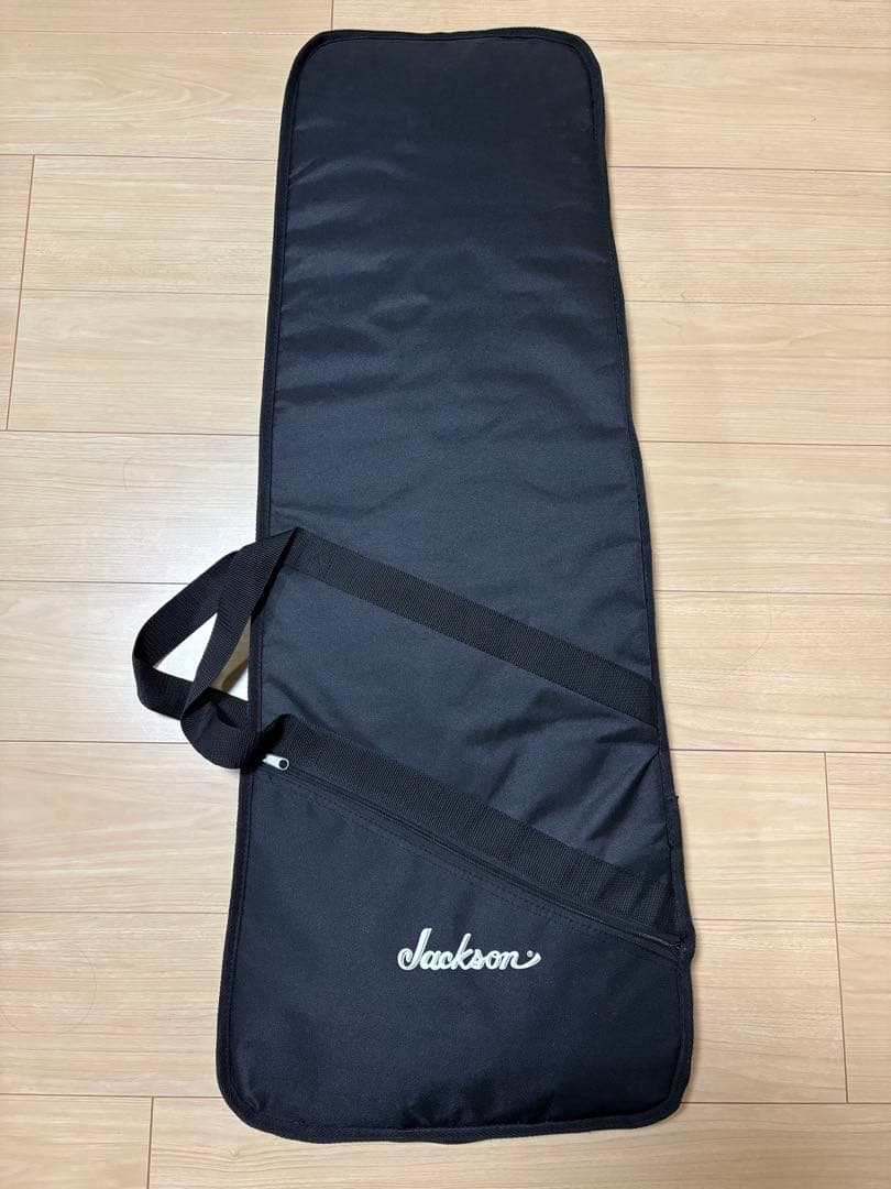 Jackson 7弦 エレキギター JS22-7 ブラック、スタンド付き