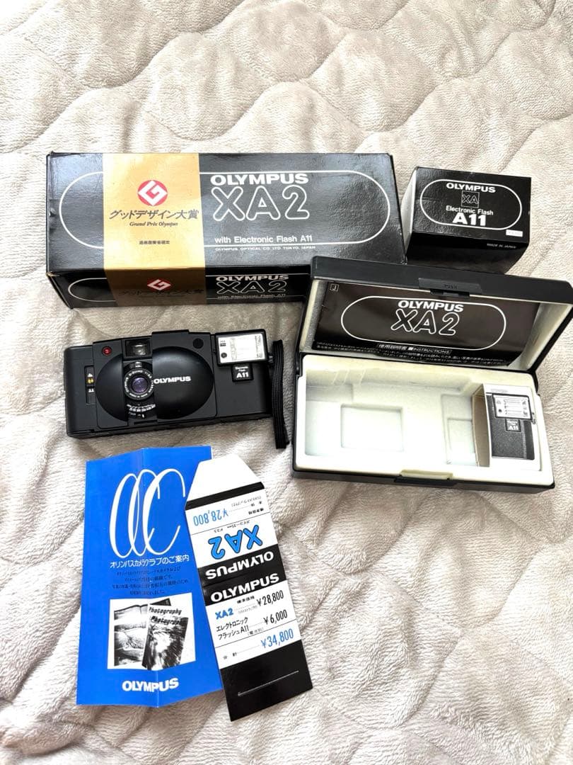 オリンパス OLYMPUS XA2 A11付きフィルムカメラ - メルカリ
