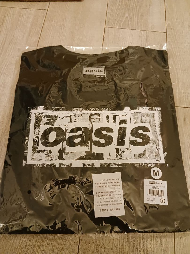oasis live '25 Tシャツ Logo UKデザイン M 完売品