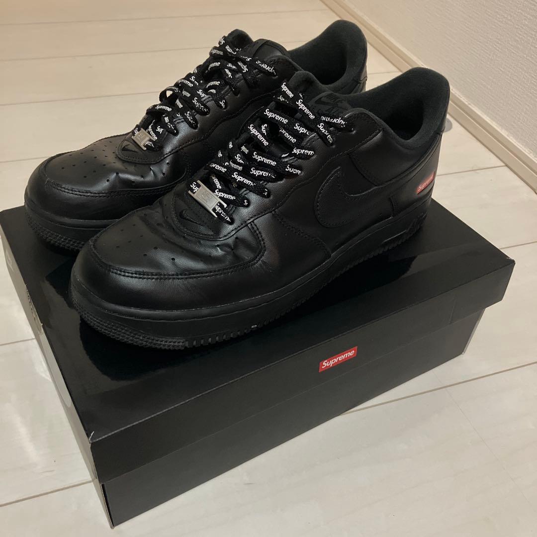 箱付き シュプリーム×エアフォース1 黒 楽天市場】【15時までのご注文で即日発送！！】NIKE ナイキ エア