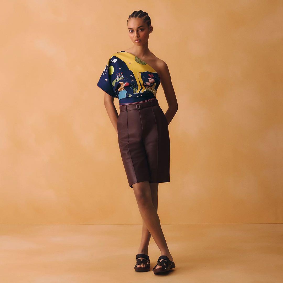 新品・2026SS エルメス カレ90 ルポミエセリエ ブルーマリン - メルカリ