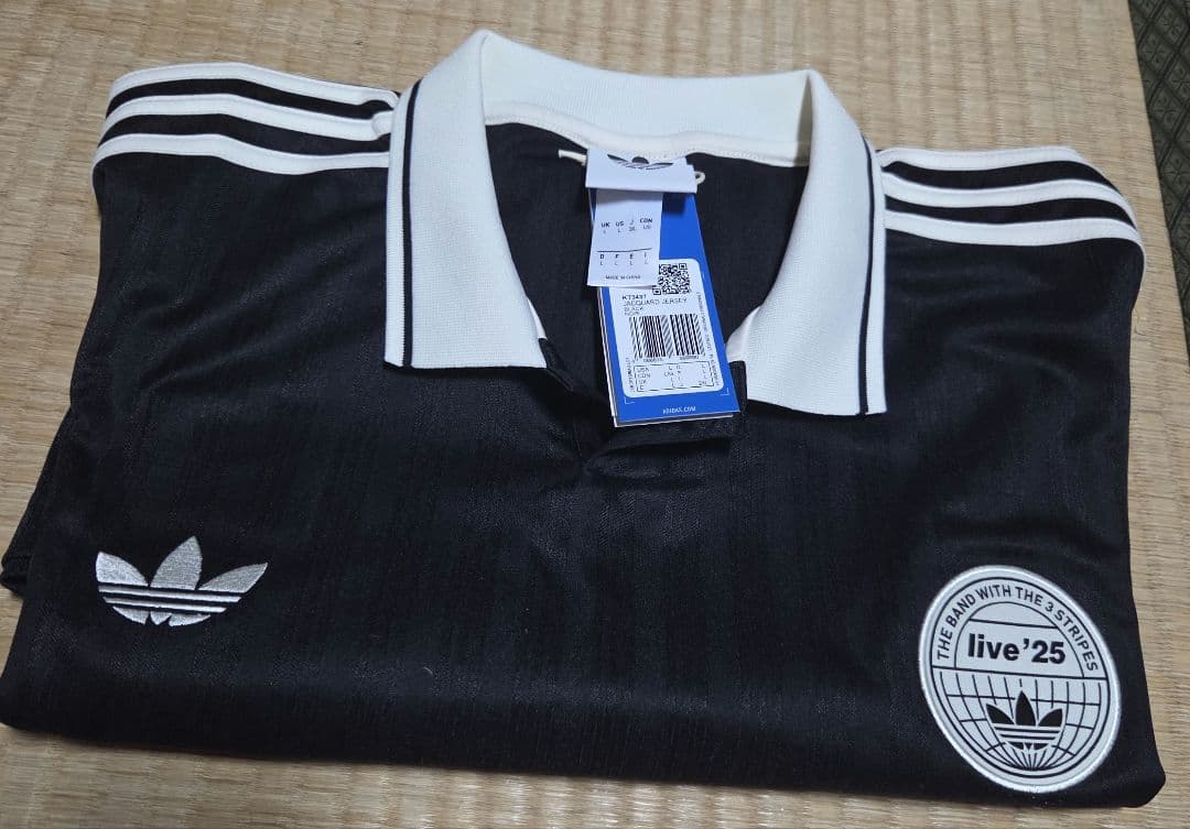adidas x Oasis 再結成 公式サッカーシャツ UK Lサイズ