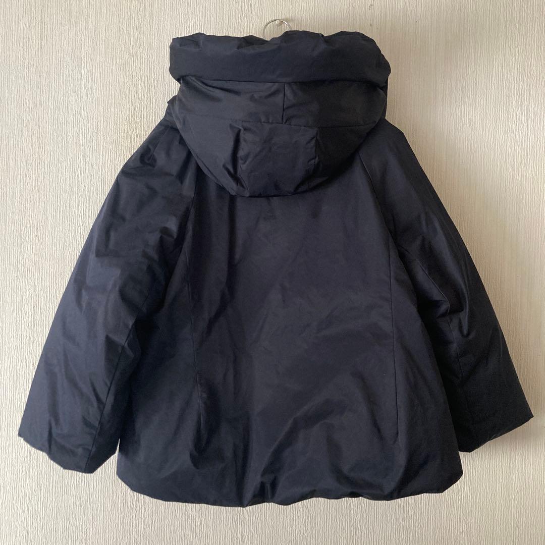 uniqlo ユニクロ＋J ダウンショートパーカ ネイビー S タグあり - メルカリ