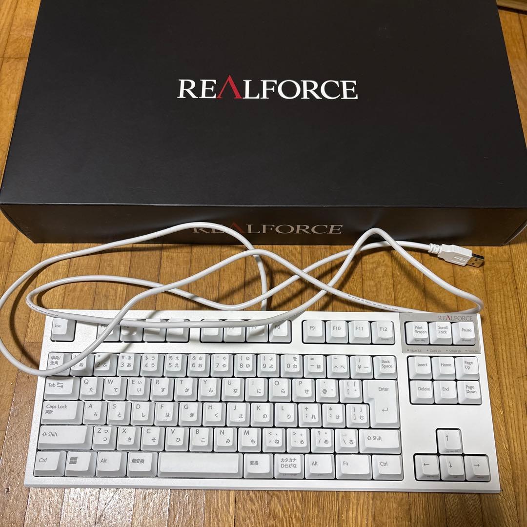 Topre 東プレ　Realforce R3S ホワイト　45G 静音 楽天市場】【公式】 REALFORCE R3S キーボード 日本語配列 ホワイト