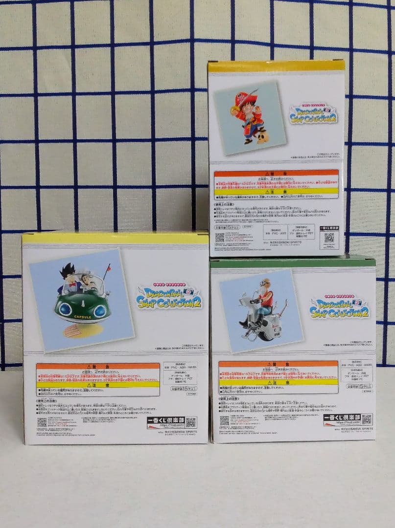 一番くじドラゴンボール スナップコレクション A賞B賞C賞 フィギュアおまけ付き