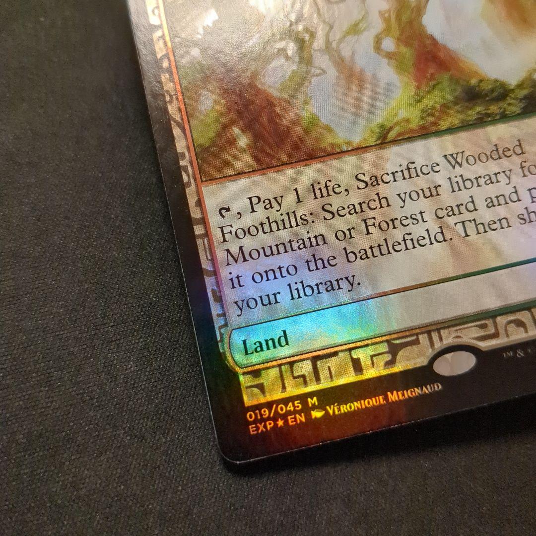 MTG 樹木茂る山麓 EXP 英語版 Foil