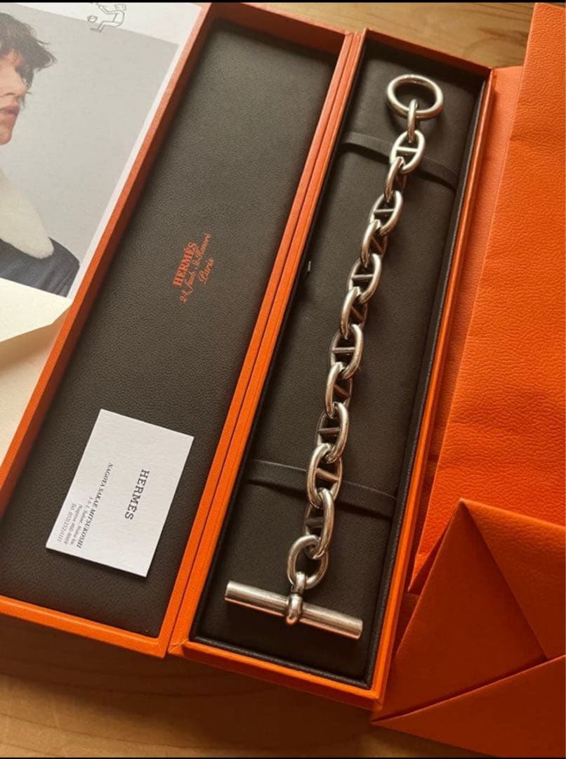 【12コマでした】 hermes tgm シェーヌダンクル　野村訓市　エルメス エルメス ブレスレット シェーヌダンクル TGM 12コマ | 東京銀座の