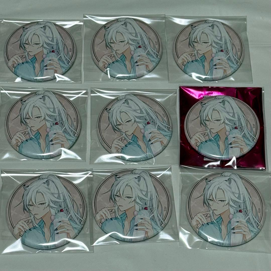 非売品】鬼滅の刃 不死川実弥 缶バッジ フォトフレスタンド