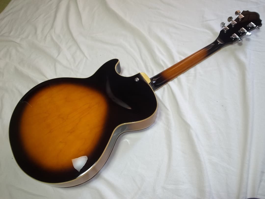 マ*シ様 美品　Ibanez AG75 BS　コンパクト　 フルアコ　ほぼ未使用