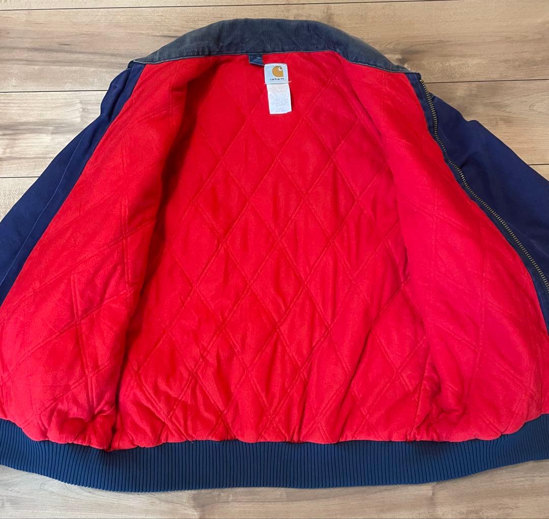 Carhartt ネイビー サンタフェジャケット XL-TALL - メルカリ