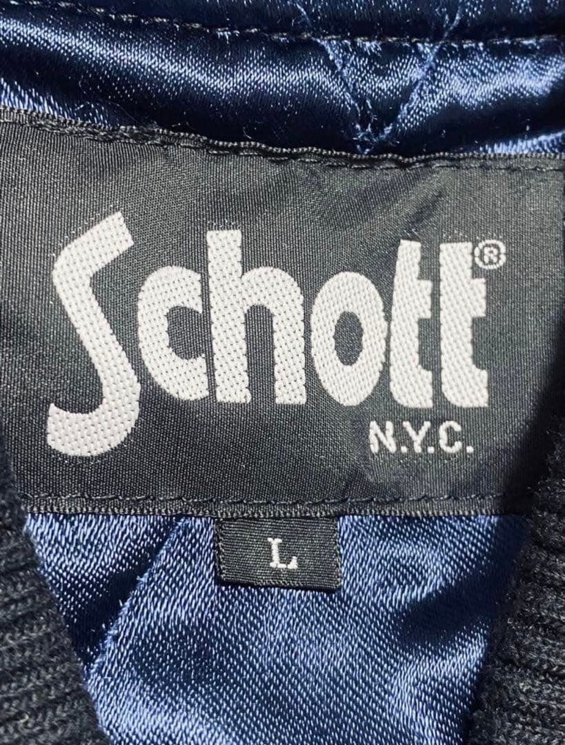 あ*い様 Schott USA NewYork 限定 日本 スカジャン 虎 サテ - メルカリ