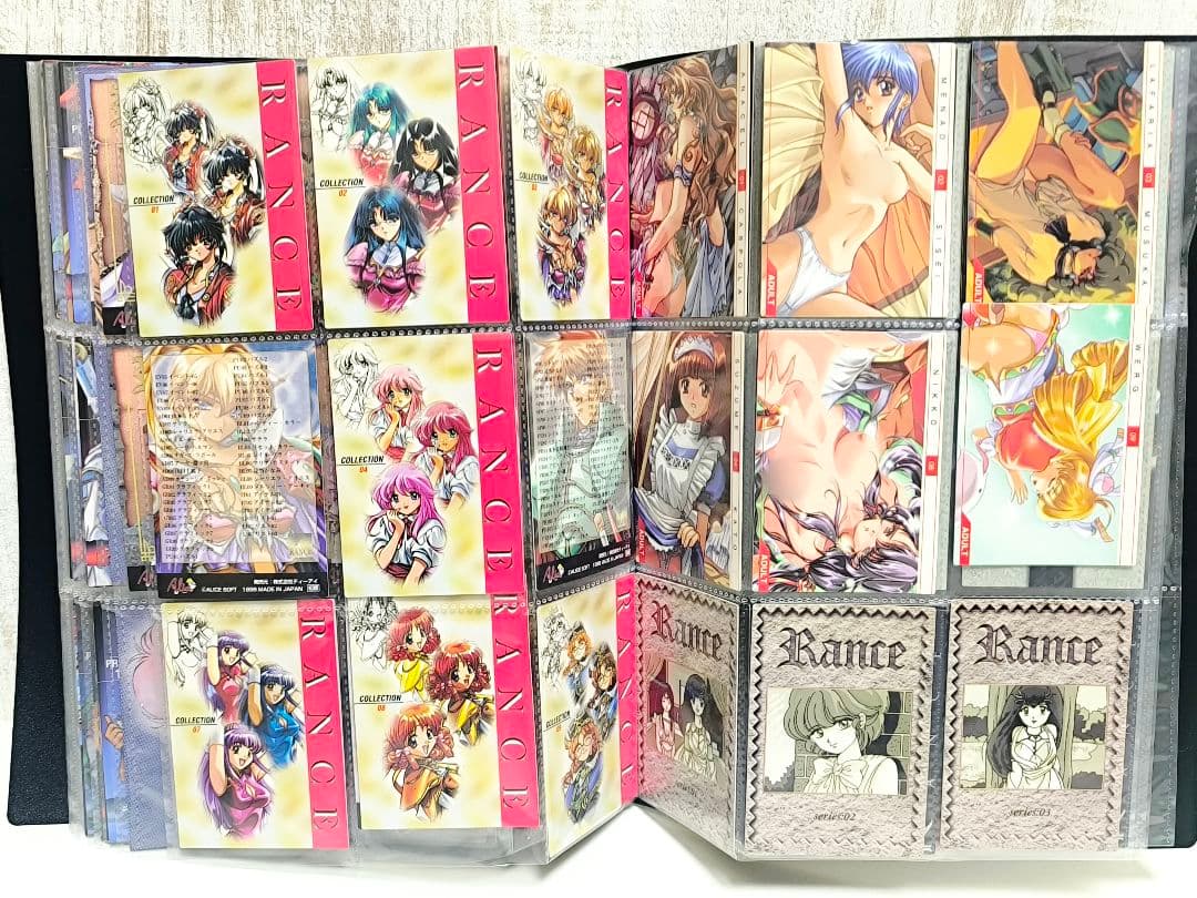 ランスコレクション アリスソフト トレーディングカード まとめ売り 190枚